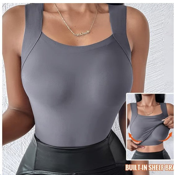 SoftSculpt Tank™
Built-in bra. Soft sculpting. Zero effort.