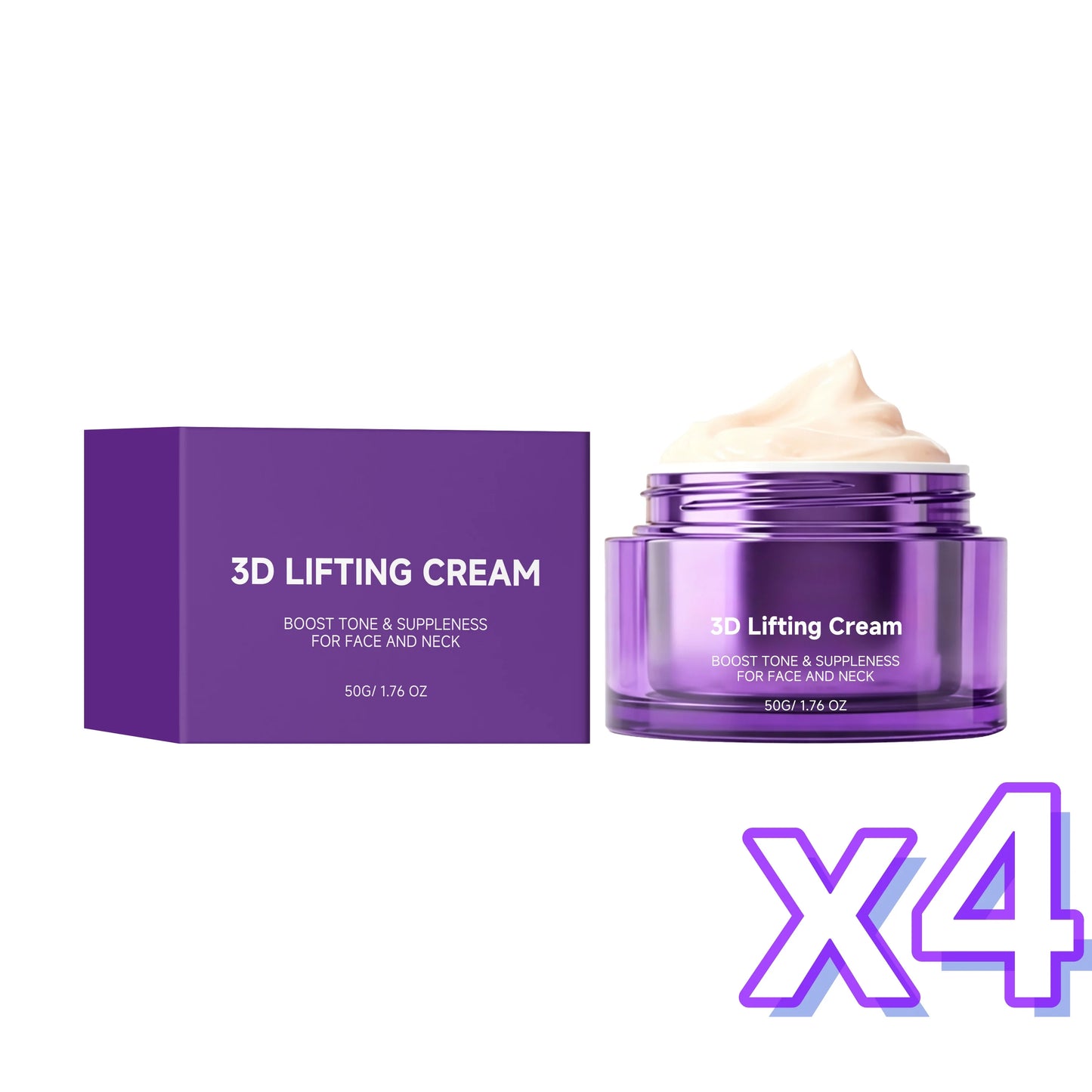 3D Lifting Night Cream Korean Probiotic Anti-Aging Moisturizer For Face Neck Reduce Wrinkles Hydrating Daily Facial Care Cream