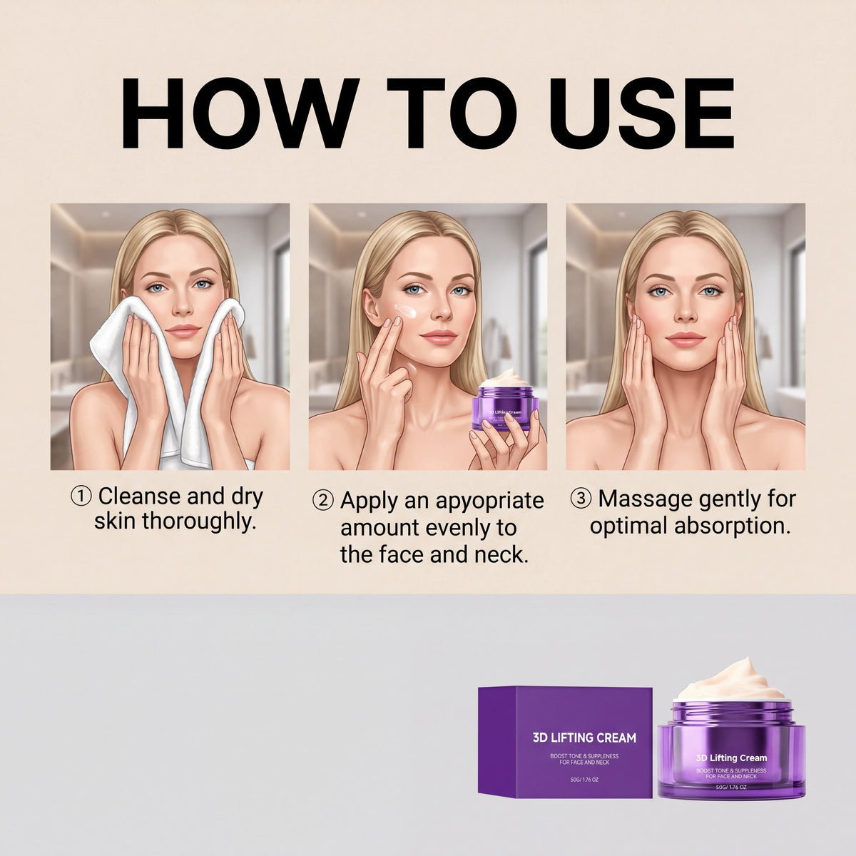 Tirai Firming Face and Neck Cream 50g