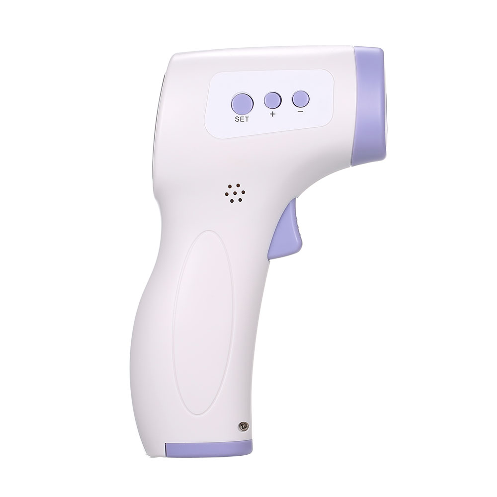 Infrared non-contact forehead thermometer for kids in white